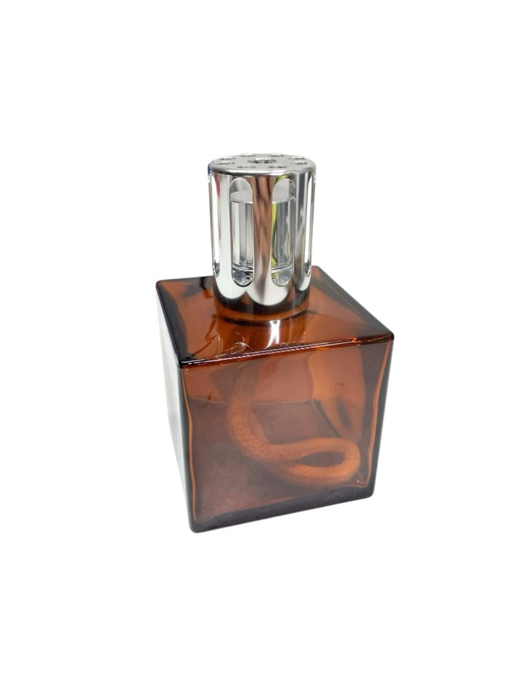 Lampe Berger Amber Cube Glass Catalytic Effusion Fragrance Lamp